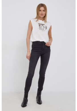 Pepe Jeans Дънки Dion дамски с висока талия - Pepit.bg