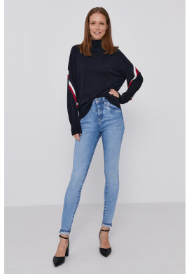 Pepe Jeans Дънки дамски с висока талия - Pepit.bg