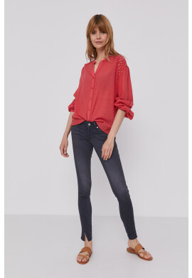 Pepe Jeans Дънки Pixie Twist дамски със стандартна талия - Pepit.bg