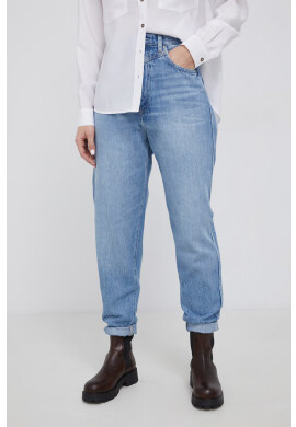 Pepe Jeans Дънки Rachel дамски с висока талия - Pepit.bg
