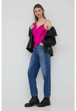 Pepe Jeans Дънки Rachel с висока талия - Pepit.bg