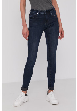Pepe Jeans Дънки Regent дамски с висока талия - Pepit.bg