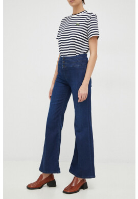 Pepe Jeans Дънки Willa Tripple с висока талия - Pepit.bg