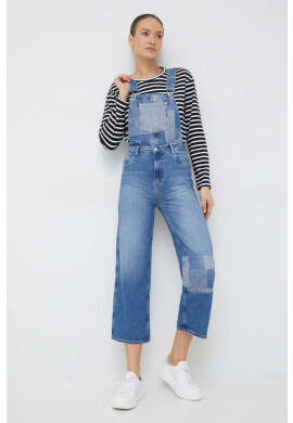 Pepe Jeans Дънков гащеризон Shay Weave - Pepit.bg