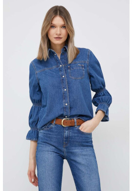 Pepe Jeans Дънкова риза Maeve - Pepit.bg