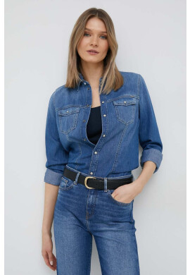Pepe Jeans Дънкова риза Rosies - Pepit.bg