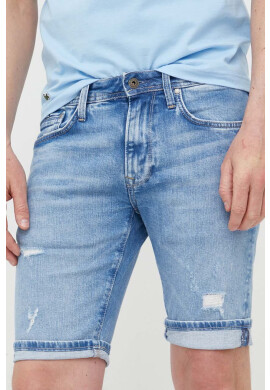 Pepe Jeans Дънкови къси панталони в синьо - Pepit.bg
