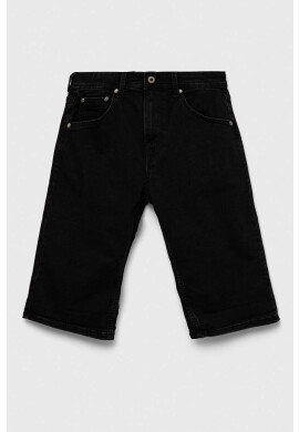 Pepe Jeans Дънкови къси панталони в синьо с регулируема талия - Pepit.bg