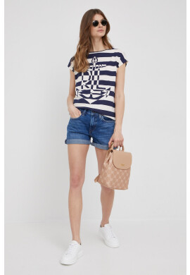 Pepe Jeans Дънкови къси панталони Mable Short - Pepit.bg