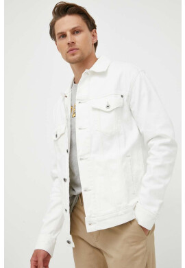 Pepe Jeans Дънково яке в бяло с преходна изолация - Pepit.bg