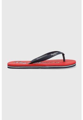 Pepe Jeans Джапанки BAY BEACH в червено PMS70129 - Pepit.bg