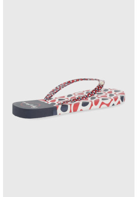 Pepe Jeans Джапанки Rake Jaris дамски с равна подметка - Pepit.bg