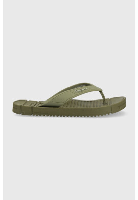 Pepe Jeans Джапанки SHORE в зелено PMS70137 - Pepit.bg