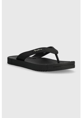 Pepe Jeans Джапанки SHORE в черно PMS70137 - Pepit.bg