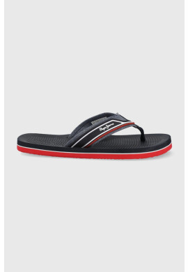 Pepe Jeans Джапанки South Beach 2.0 Chambray мъжки в тъмносиньо - Pepit.bg