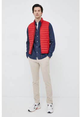 Pepe Jeans Елек Connel Gillet мъжки в червено с преходна изолация - Pepit.bg