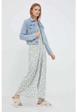 Pepe Jeans Гащеризон в зелено с v-образно деколте - Pepit.bg