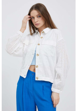 Pepe Jeans Яке в бяло с преходна изолация - Pepit.bg