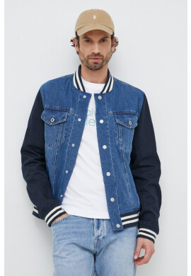 Pepe Jeans Яке бомбър Unity в синьо с преходна изолация - Pepit.bg