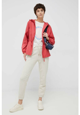 Pepe Jeans Яке Sibylle в червено с преходна изолация - Pepit.bg