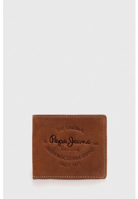Pepe Jeans Кожен портфейл мъжки в кафяво - Pepit.bg