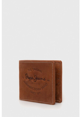 Pepe Jeans Кожен портфейл мъжки в кафяво - Pepit.bg