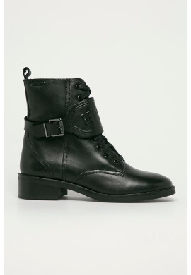 Pepe Jeans Кожени кубинки Maldon Logo - Pepit.bg