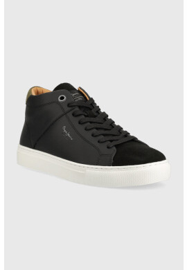 Pepe Jeans Кожени маратонки Joe Cup Half Boot - Pepit.bg