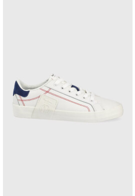 Pepe Jeans Кожени маратонки Kioto Tech в бяло - Pepit.bg