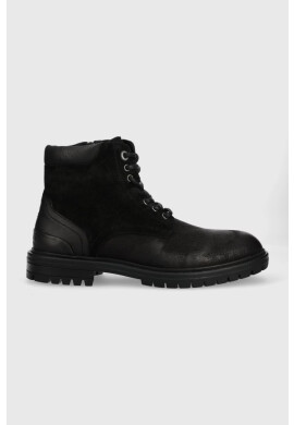 Pepe Jeans Кожени обувки Ned Boot Antic в черно - Pepit.bg