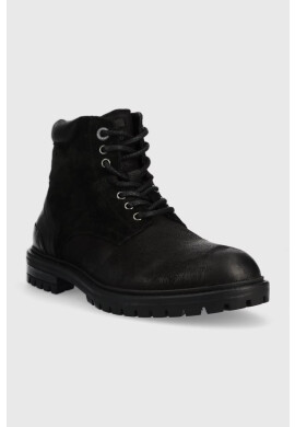Pepe Jeans Кожени обувки Ned Boot Antic в черно - Pepit.bg