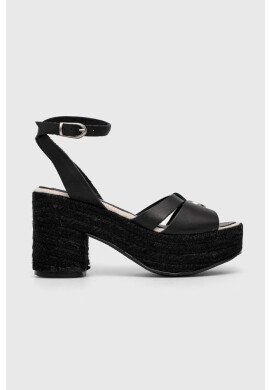 Pepe Jeans Кожени сандали TAFFY в черно PLS90602 - Pepit.bg