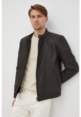 Pepe Jeans Koжено яке Lee - Pepit.bg