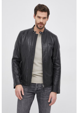 Pepe Jeans Koжено яке Lester - Pepit.bg