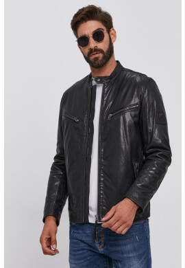 Pepe Jeans Koжено яке Peter - Pepit.bg