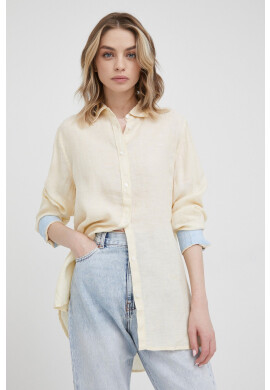 Pepe Jeans Ленена риза Ingrid - Pepit.bg