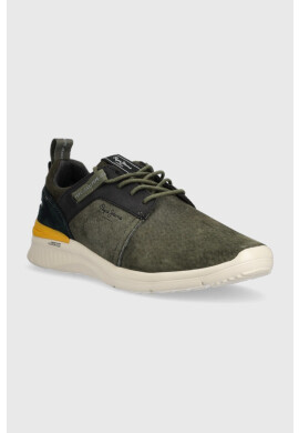 Pepe Jeans Маратонки Jay Pro Shoe Combi в зелено - Pepit.bg