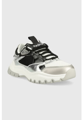 Pepe Jeans Маратонки BANKSY в черно PLS31480 - Pepit.bg