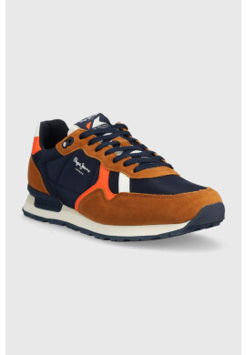 Pepe Jeans Маратонки BRITT в тъмносиньо PMS30894 - Pepit.bg
