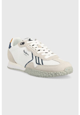 Pepe Jeans Маратонки HOLLAND в бяло PMS30940 - Pepit.bg