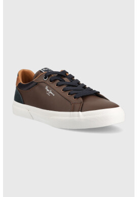 Pepe Jeans Маратонки Kenton Court в кафяво - Pepit.bg