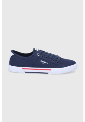 Pepe Jeans Ниски кецове Brady Men Basic мъжки в тъмносиньо - Pepit.bg