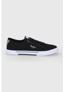 Pepe Jeans Ниски кецове Brady Men Basic мъжки в черно - Pepit.bg