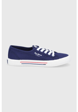 Pepe Jeans Ниски кецове Brady W Basic дамски в тъмносиньо - Pepit.bg