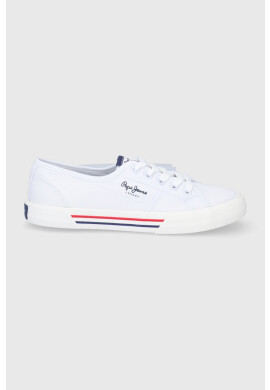 Pepe Jeans Ниски кецове Brady W Basic дамски в бяло - Pepit.bg