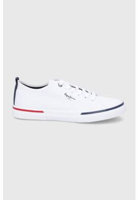 Pepe Jeans Ниски кецове Kenton Smart 22 мъжки в бяло - Pepit.bg