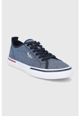 Pepe Jeans Ниски кецове Kenton Smart 22 Chambray мъжки - Pepit.bg