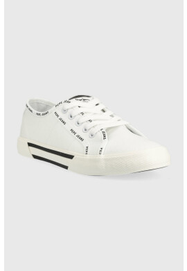 Pepe Jeans Ниски кецове BRADY в бяло PLS31437 - Pepit.bg