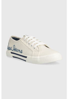 Pepe Jeans Ниски кецове BRADY в бежово PLS31438 - Pepit.bg