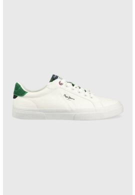 Pepe Jeans Ниски кецове KENTON в бяло PMS30906 - Pepit.bg